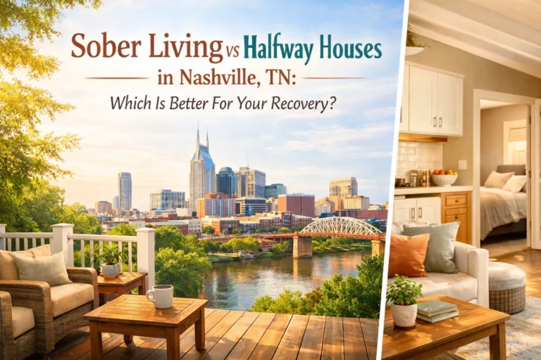 Sober Living vs Halfway Houses in Nashville, TN: Which Is Better For Your Recovery?