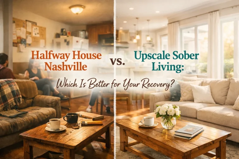 Halfway House Nashville vs. Upscale Sober Living: Which Is Better for Your Recovery?